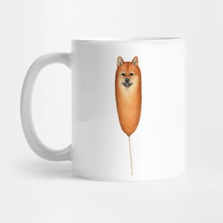 Corn Dog Japanese Shiba Inu Mug